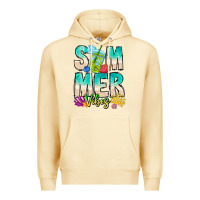 Pina Colada Summer Vibes Premium Hoodie - CowhideDigitalArt