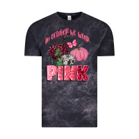 Cloud Black in october we wear pink Vintage Tee - CowGirlArtShop