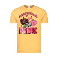 Vintage Mustard in october we wear pink Vintage Tee - CowGirlArtShop