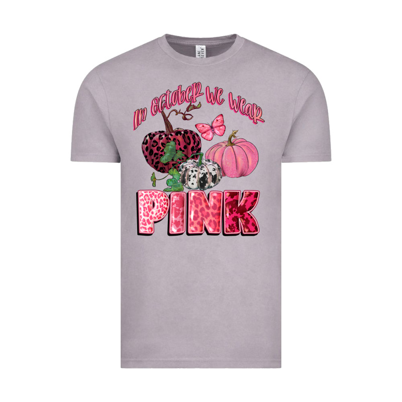 In October We Wear Pink Vintage Tee by CowGirlArtShop | Teevron