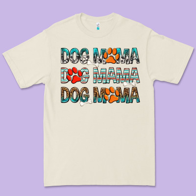 Dog Mama Premium Tee Designed By Texasbilliewilder