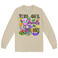 Mushroom this girl needs a drink Long Sleeve Tee - OliviaCreatesArt