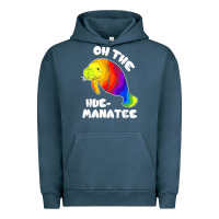 Pigment Midnight Navy oh the hue manatee funny manatee shirts manatee gifts t shirt Urban Hoodie - longCreatives