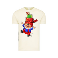 Vintage Arctic cute christmas gnome Vintage Tee - CowGirlArtShop