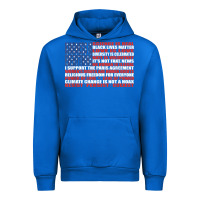 Cobalt political protest american flag   stand united t shirt Urban Hoodie - longCreatives