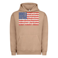 Pigment Burro political protest american flag   stand united t shirt Urban Hoodie - longCreatives