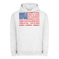 Pigment Lunar Rock political protest american flag   stand united t shirt Urban Hoodie - longCreatives
