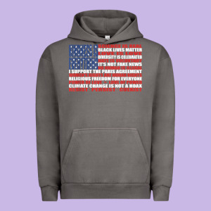 Political Protest American Flag   Stand United T Shirt Urban Hoodie Designed By Longcreatives