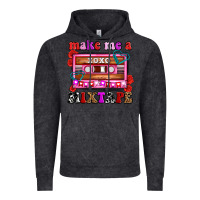 Vintage Black make me a mixtape olivia Vintage Hoodie - OliviaCreatesArt