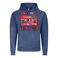 Vintage Denim make me a mixtape olivia Vintage Hoodie - OliviaCreatesArt
