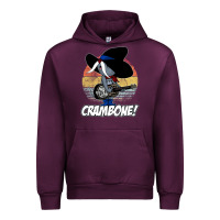 Mauve Wine Vintage distressed uncle pecos crambone Urban Hoodie - longCreatives