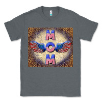 Charcoal Heather American mom Classic Tee - TumblerDesignByShophia