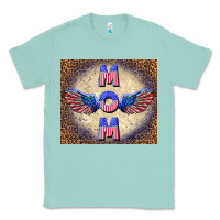 Seafoam American mom Classic Tee - TumblerDesignByShophia