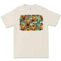 Bone highland cow western background Premium Tee - Jasminsmagicworld
