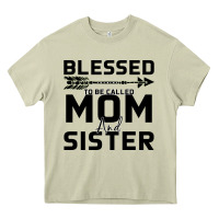 Mossy Blessed Mom And Sister Heavy Core Tee - Bettercallsaul