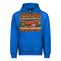 Cobalt truck sunflower leopard Urban Hoodie - AdoDesignShop