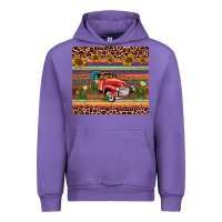 Tulip truck sunflower leopard Urban Hoodie - AdoDesignShop