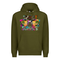Army Green Sweet Summer Premium Hoodie - CowhideDigitalArt