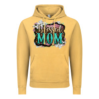 Vintage Mustard blessed mom Vintage Hoodie - OliviaCreatesArt