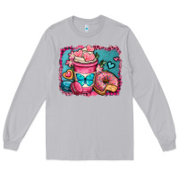 Moon Dust valentines day coffee cup and sweets Long Sleeve Tee - OliviaCreatesArt