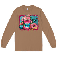 Toasted Coconut valentines day coffee cup and sweets Long Sleeve Tee - OliviaCreatesArt