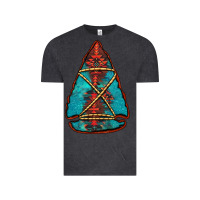 Vintage Black turquoise glitter aztec arrowhead Vintage Tee - Jasminsmagicworld