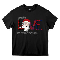 Black For The Love Of The Christmas Heavy Core Tee - Bettercallsaul