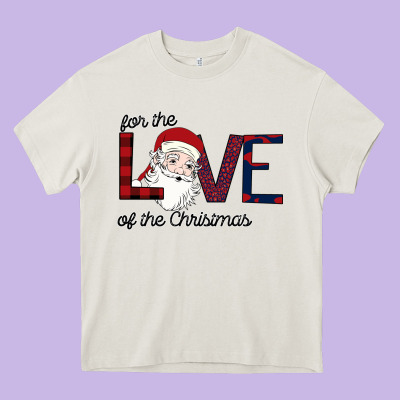 For The Love Of The Christmas Heavy Core Tee Designed By Bettercallsaul