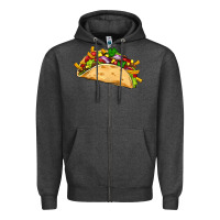 Mexican Taco Zipper Hoodie | Teevron