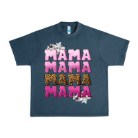 Midnight Navy Mama Mama Mama Mama Mother's Day Urban Heavy Tee - CowGirlArtShop