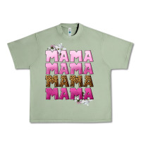 Oil Green Mama Mama Mama Mama Mother's Day Urban Heavy Tee - CowGirlArtShop