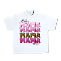 White Mama Mama Mama Mama Mother's Day Urban Heavy Tee - CowGirlArtShop