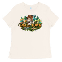 Bone Small town Easter Day Ladies Tee - NancyCooperArtShop