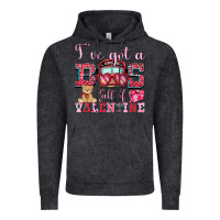 Vintage Black i've got a bus full of valentine Vintage Hoodie - OliviaCreatesArt