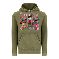 Vintage Olive i've got a bus full of valentine Vintage Hoodie - OliviaCreatesArt