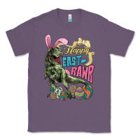 Lavender Happy Easter Day T-Rex Classic Tee - HowdyJamesFarm
