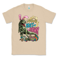 Mushroom Happy Easter Day T-Rex Classic Tee - HowdyJamesFarm