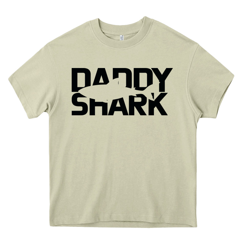 Daddy Shark Heavy Core Tee by Bettercallsaul | Teevron