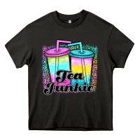 Asphalt tea junkie Heavy Core Tee - JahusDesignShop