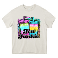 Cream tea junkie Heavy Core Tee - JahusDesignShop