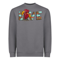 Storm love rooster head Heavyweight Sweatshirt - LillyAllenDesigns