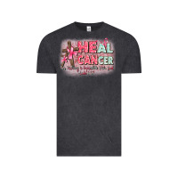 Vintage Black heal cancer luke 1 37 Vintage Tee - CowGirlArtShop