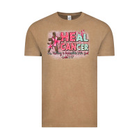 Vintage Coffee heal cancer luke 1 37 Vintage Tee - CowGirlArtShop