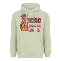 Matcha easter pink camouflage egg hunter  bunny Heavyweight Hoodie - BarkalooDesign