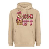 Mushroom easter pink camouflage egg hunter  bunny Heavyweight Hoodie - BarkalooDesign