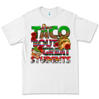 White Taco 'Bout Great Students Premium Tee - texasbilliewilder