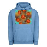 Pigment Pebble Blue western basketball Urban Hoodie - AdoDesignShop