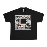 Black senior 2024 customizable Urban Heavy Tee - CowGirlArtShop