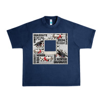 Navy senior 2024 customizable Urban Heavy Tee - CowGirlArtShop