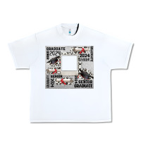 White senior 2024 customizable Urban Heavy Tee - CowGirlArtShop